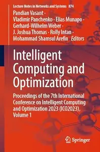 Intelligent Computing and Optimization, Volume 1