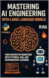 Mastering AI Engineering with Large Language Models: From Scratch to Production with PyTorch, RAG, and Reinforcement Learning