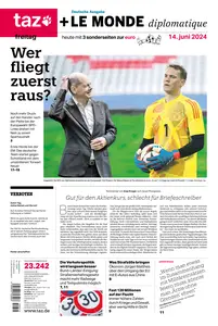 taz die tageszeitung - 14 Juni 2024