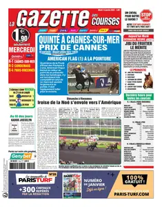 La Gazette des Courses - 14 Janvier 2025