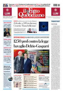 Il Fatto Quotidiano - 13 Dicembre 2025