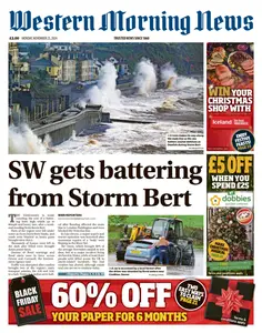 Western Morning News Devon - 25 November 2024