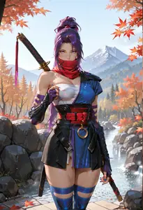 Psylocke (Marvel) (AI Generated)