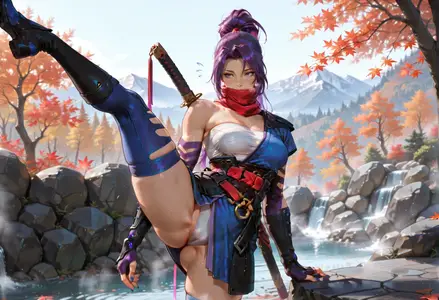 Psylocke (Marvel) (AI Generated)