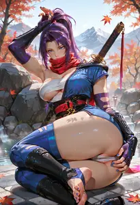 Psylocke (Marvel) (AI Generated)
