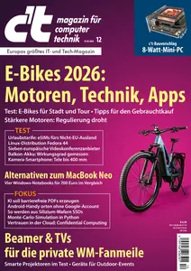 c't Magazin Für Computertechnik - 29 Mai 2026