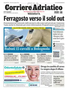 Corriere Adriatico Macerata - 11 Agosto 2024