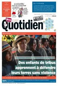 Mon Quotidien - 22 Octobre 2025
