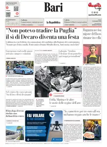 la Repubblica Bari - 6 Settembre 2025