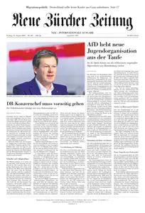 Neue Zurcher Zeitung International - 15 August 2025