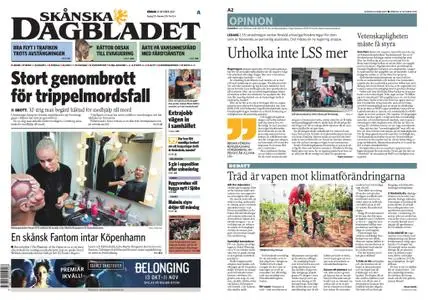 Skånska Dagbladet – 13 oktober 2018