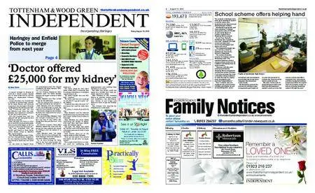 Tottenham & Wood Green Independent – August 10, 2018