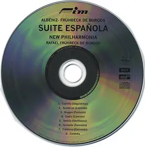 Isaac Albeniz - Rafael Frühbeck De Burgos - Suite Espanola (1968, XRCD Remaster 2005)