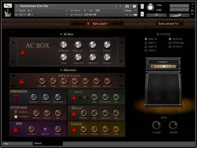 Indiginus Generation Electric Guitar KONTAKT