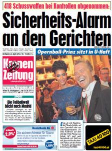 Kronen Zeitung, 23.04.2014