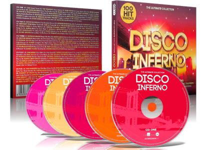 V.A. - Disco Inferno - The Ultimate Collection (5CD Box Set, 2019)