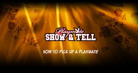 Playboy show and tell - How to pick up a Playmate - Alison Waite