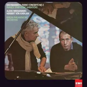 Alexis Weissenberg, Herbert von Karajan - Rachmaninov: Piano Concerto No. 2; Franck: Symphonic Variations (1973/2012) [24/96]