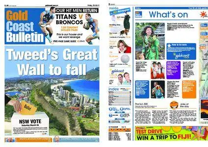 The Gold Coast Bulletin – March 25, 2011