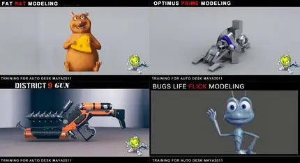 CGwhat Training Collection for Autodesk Maya 2011