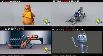 CGwhat Training Collection for Autodesk Maya 2011