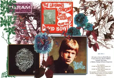  David Bowie - David Bowie (1967) [2CD] {2010 Deram DE} + The Deram Anthology 1966-1968 {Decca 1997} [combined repost]