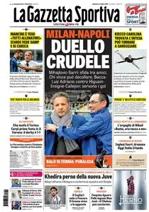 La Gazzetta dello Sport comprese tutte le edizioni locali (Roma, Milano, Sicilia, Puglia) - 04.10.2015