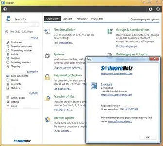 SoftwareNetz Invoice 5.05