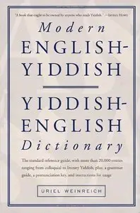 Modern English-Yiddish / Yiddish-English Dictionary