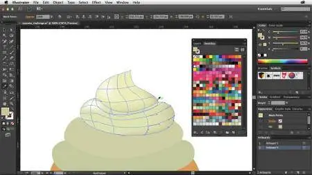 Creating Gradient Meshes with Illustrator