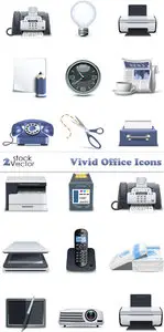 Vectors - Vivid Office Icons