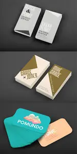 Realistic Business Card Mockup Vol 4