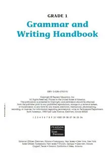Grammar & Writing Handbook, Grade 1-6
