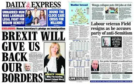 Daily Express – August 31, 2018