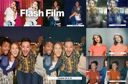 Flash Film - 20 Lightroom Presets & LUTs
