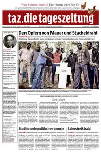 Tageszeitung TAZ vom 04 November 2014