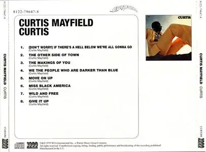 Curtis Mayfield - Curtis (1970) {2014 Curtom/Rhino/Warner Music Japan}