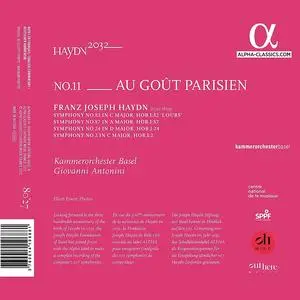 Giovanni Antonini, Kammerorchester Basel - Haydn 2032 No. 11: Au goût parisien (2021)