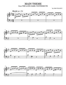 The Long Dark Wintermute - Cris Velasco (Easy Piano)