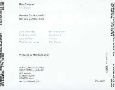 Duo Gazzana - Five Pieces (2011) {ECM 2238}