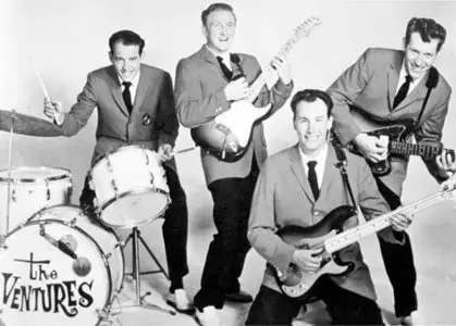 The Ventures - Go With The Ventures (1966) & Batman Theme (1966) [1996, 2 in 1, Cema S21-18933]