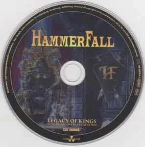 HammerFall - Legacy of Kings (1998) [2018, 20-Year Anniversary Edition]