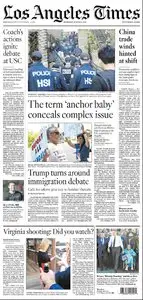 Los Angeles Times August 27, 2015