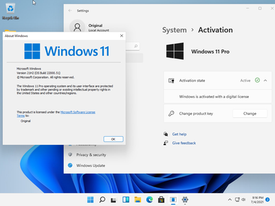 Windows 11 Pro Build 22000.51 (TPM 2.0 Compliant) (x64) With Office 2019 Pro Plus Preactivated