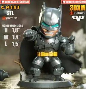 3DXM - Armoured Batman Chibi