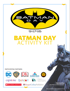 Batman Day 2016 Activity Kit
