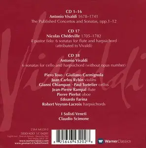 A.Vivaldi - Concertos and Sonatas, opp.1-12, I Solisti Veneti - Claudio Scimone CD5  of 18CDs