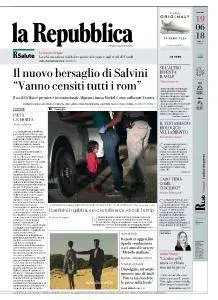 la Repubblica - 19 Giugno 2018