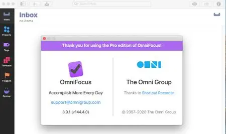 OmniFocus Pro 3.9.1 Multilingual macOS