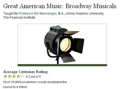 TTC Video - Great American Music: Broadway Musicals